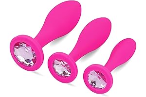 Jeweled Butt Plugs: The Beginner's Guide to Anal Stimulation (3-Piece Kit)
