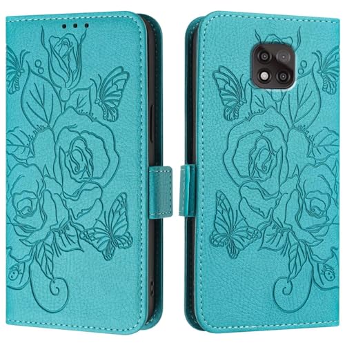 Étui de protection Moto G Power 2021 résistant aux chocs bleu