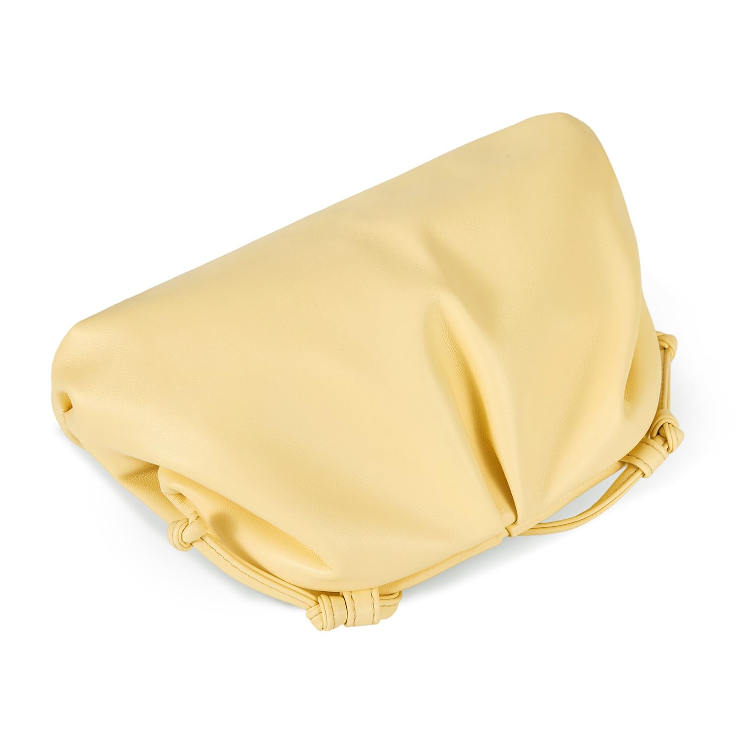 Huralona elegante Clutch-Handtasche aus veganem Leder, super weich, mit Wolkenmuster, Clutch-Tasche für Damen, PU-Abendtasche, Handtasche