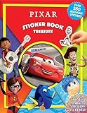 Pixar Sticker Book Treasury - Activity Books for kids, 350 reusable stickers, 96 pages of fun