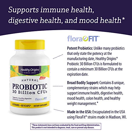 Probiotic Probiótico 30bi (60 VCaps) Healthy Origins