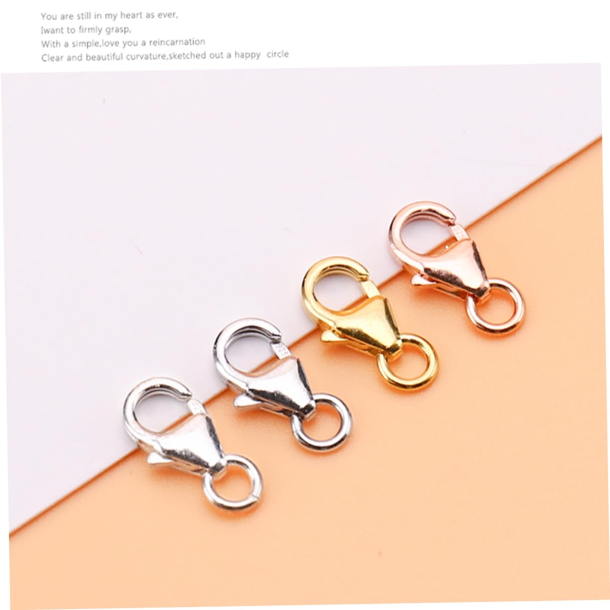 Operitacx 3piezas Kit De Materiales Para Hacer Pendientes Diy Accesorios Creativos De Clip Para Oídos Color Dorado Caja Individual Para Diseño Personalizado De Joyas
