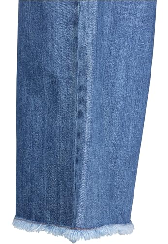 Damen denim culotte Urban Classics jean ample confortable hanches larges