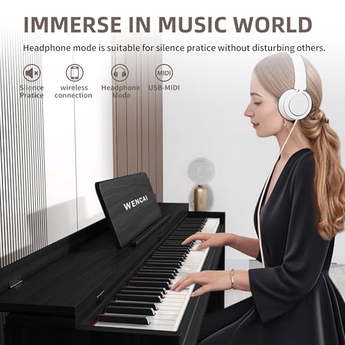 Professional 88-Key Weighted Hammer Action Digital Piano