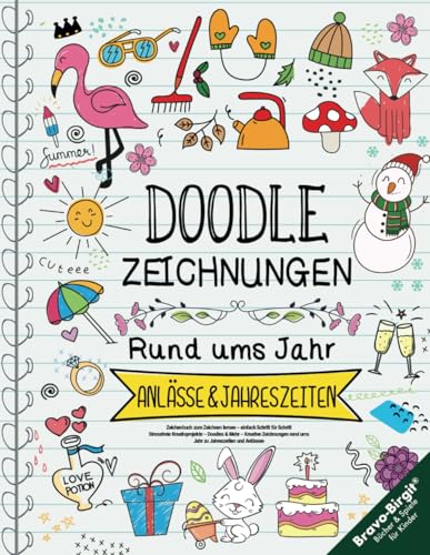 Zeichenbuch zum Zeichnen lernen – einfach Schritt für Schritt: Stressfreie Kreativprojekte –...