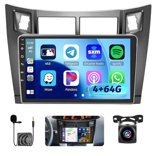 Poste radio Android 15 pour voyager en musique et naviguer sereinement en Toyota Yaris
