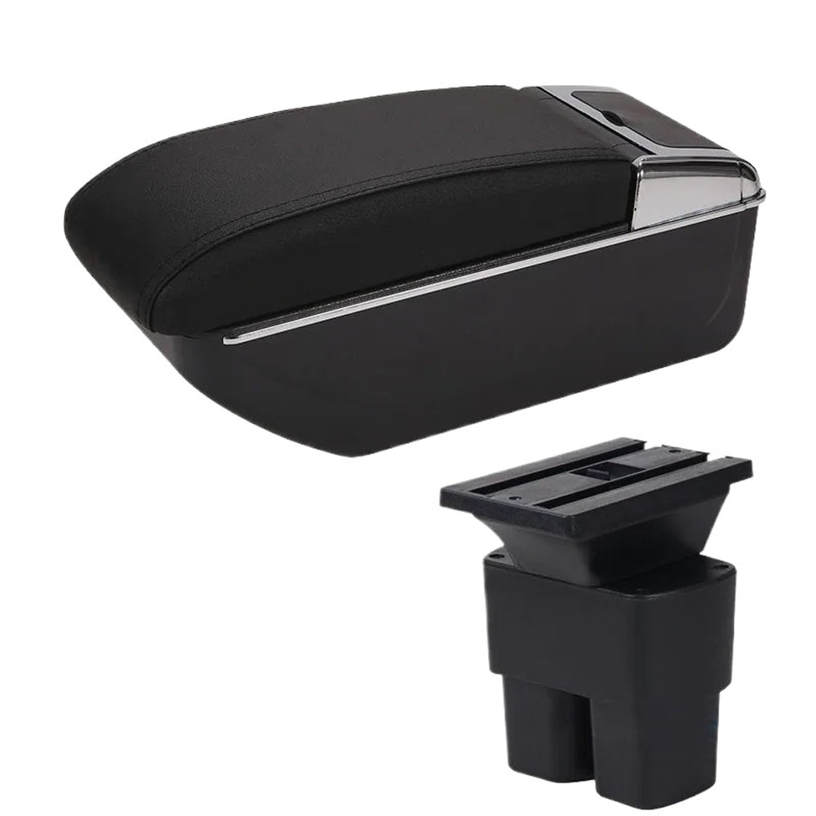 JMOLXURI Car Armrest Box For Nissan For NV200 Armrest Box Center Console