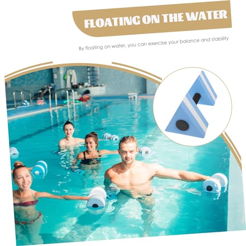 Pesas de agua portátiles EVA para ejercicios en piscina miniatura 5