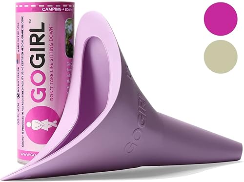 Miniatura 3 de GoGirl - Caqui - Dispositivo de micción femenina - Baño portátil para mujeres - Ideal para acampar caminar actividades al aire libre viajes y más -