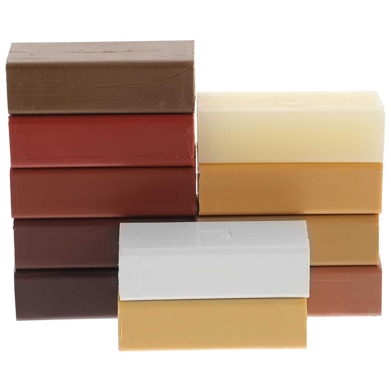 Kit di Riparazione Pavimenti in Legno Cera per Riempire Crepe e Uniformare Superfici, Set 1 per Laminato e Legno Massello