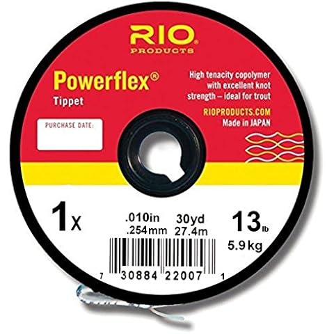 RIO Powerflex 1X Tippet 30Yd Fishing Line Cover