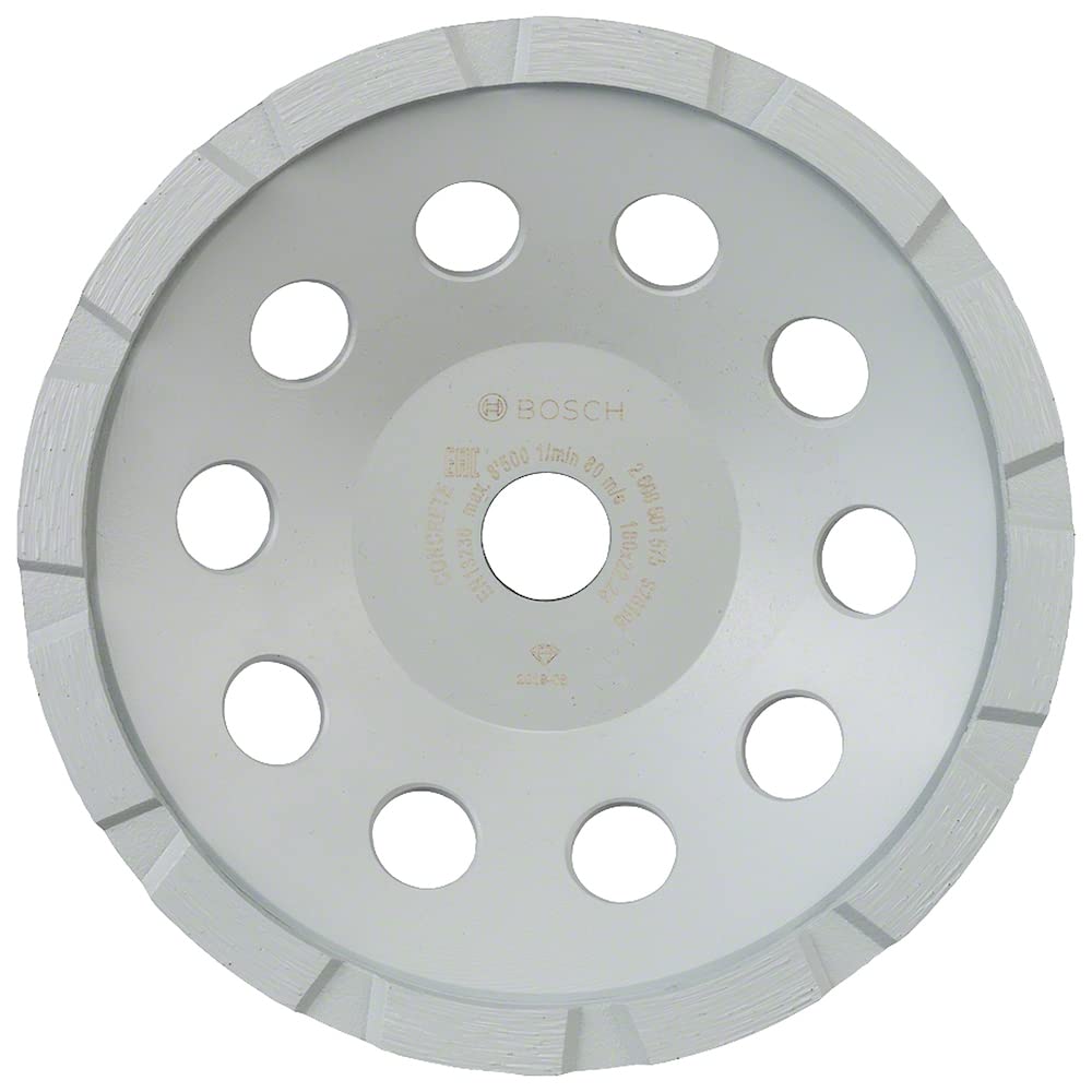 Bosch Professional elmas kap diski, beton için standart, beton için (beton için, 180 x 22,23 x 5 mm, beton taşlama aksesuarı)