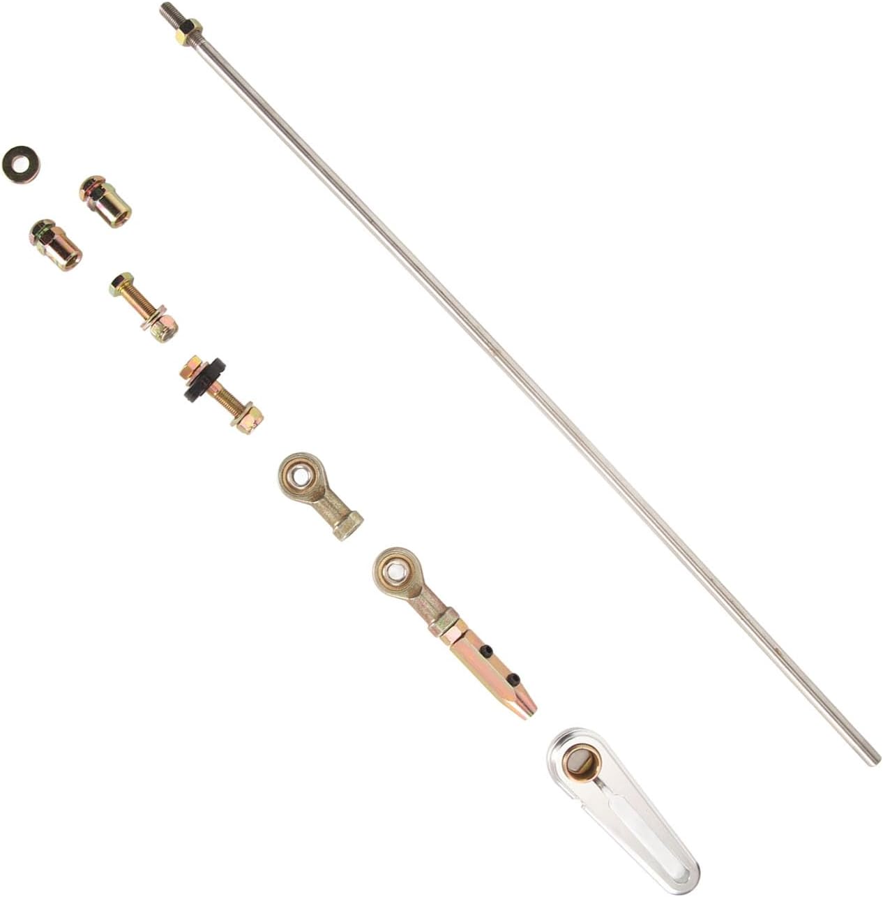 Acouto Column Shift Linkage Kit Stainless Steel for 4L60 4L60E 4L80E