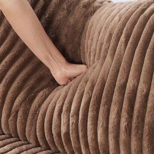 JACH-157-Cloud-Modular-Couches-for-Living-Room-Convertible-Sectional-Couch-Modern-Deep-Seat-Sleeper-Sofa-Sofa-Covers-Removable-Fluffy-Sofas-with-Chaise-Ottomans-for-Party-Apartment-Brown JACH 157 Cloud Modular Couches for Living Room Convertible Sectional Couch Modern Deep Seat Sleeper Sofa Sofa Covers Removable Fluffy Sofas with Chaise Ottomans for Party Apartment Brown