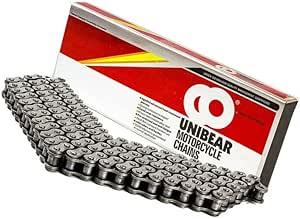RK Racing Chain 428H-128 (428 Series) 128-Links Standard Non O-Ring Chain With Connecting Link - Foto 10