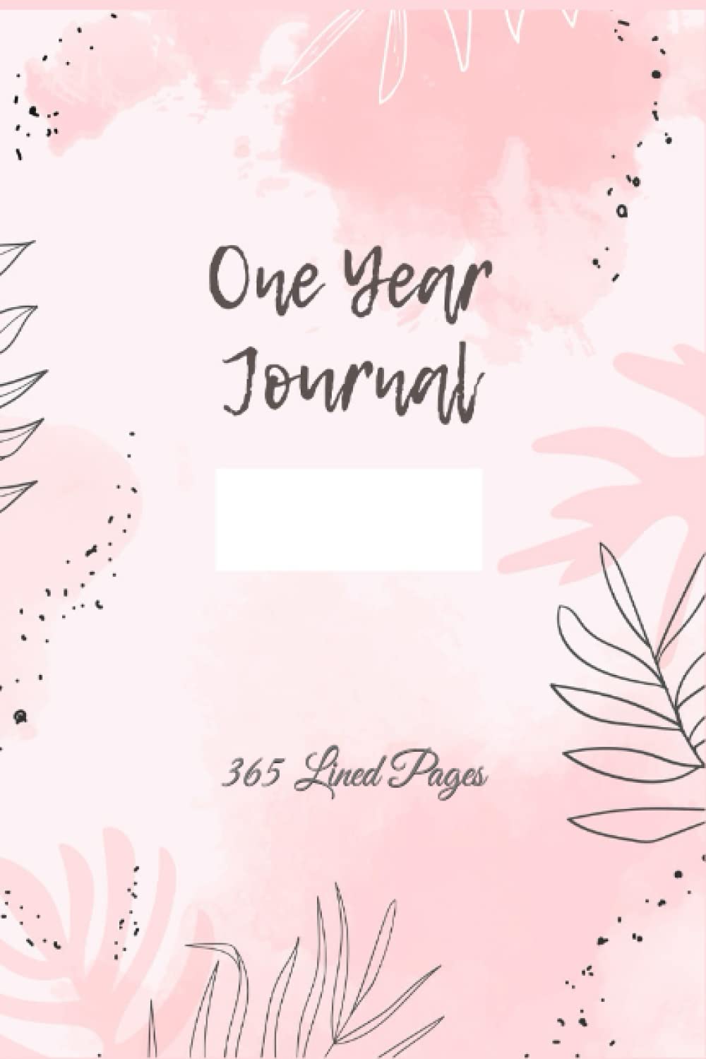 1 Year Journal - A5: 365 Lined Pages with Date Section