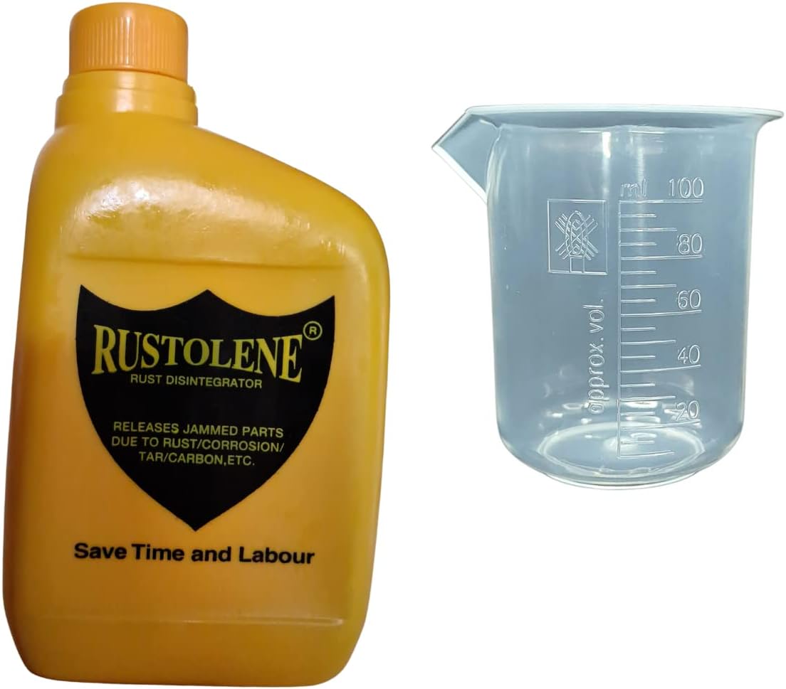 Pidilite Rustolene - Rust Disintegrator - Maintenance Liquid - 500 ml with 100 ml Measuring Cup Pack of 1
