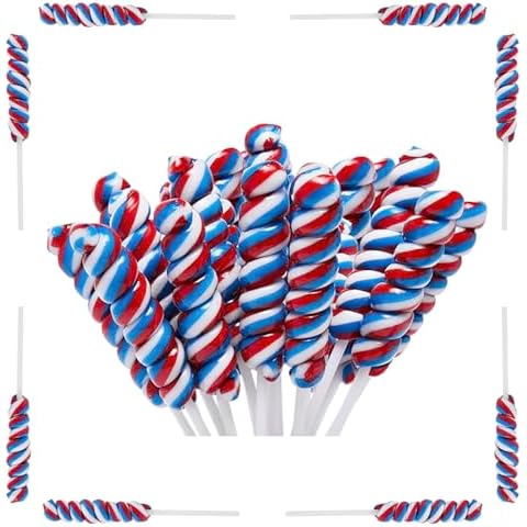 LIDATREE Rainbow Twisty Lollipops 30 Pack Cover