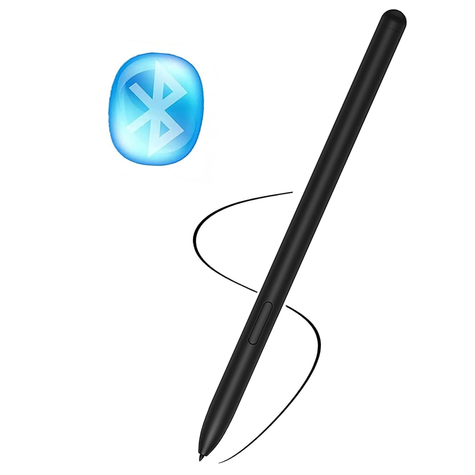 Galaxy Tab S8 Ultra Stylus Pen mit Bluetooth für Samsung Galaxy Tab S8 Ultra S8 S8+ Plus S Pen(Schwarz)