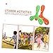 Totority 2pcs Soft Triangle Boomerangs for Boy Girl Flying Toy for and Easy to Use for All Ages