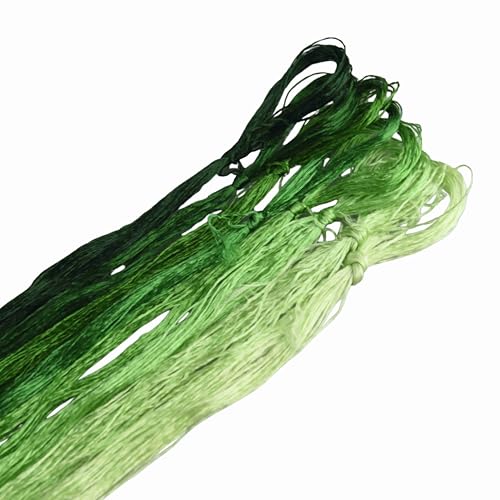 Image of Mulberry Silk Floss Embroidery Thread Floss-Cross Stitch Threads China Silk Woven Jewelry Threads DIY Sewing Kits (109)