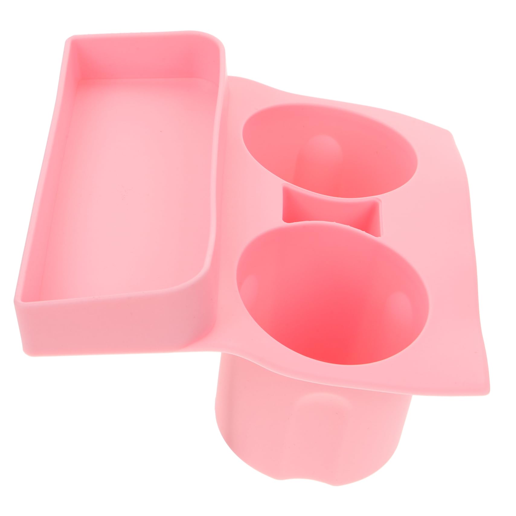 SOLUSTRE 4pezzi Portabicchieri Auto Per Model e Model Supporto Per Bevande Stabilizzatore Con Design Elegante e Facile Accesso Accessorio Per Consolle Centrale