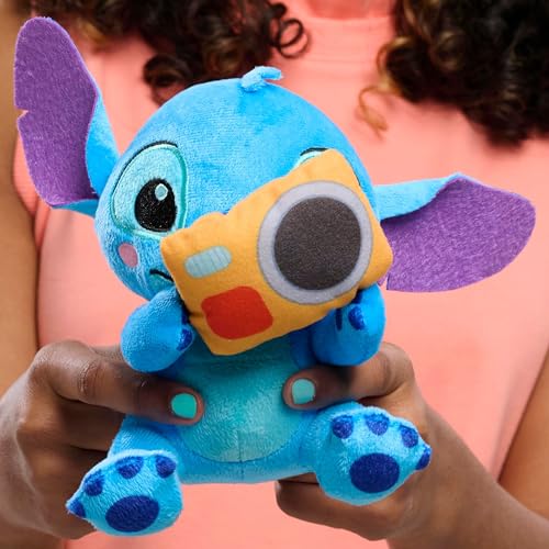 image for Just Play Disney Stitch That’s So Stitch Small 7-inch Plush with Cam