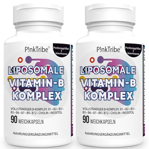 Complejo B Liposomal con 9 Vitaminas B Metiladas – Alta Biodisponibilidad – 90 Cápsulas Blandas...