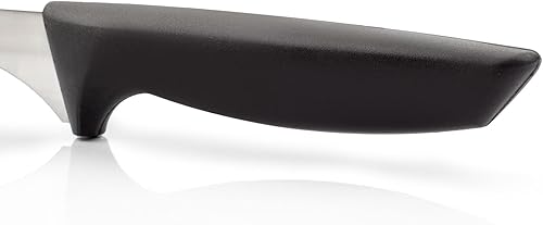 Miniatura 6 de Arcos Juego de 2 cuchillos para tallar jamón y sacapuntas de silla en acero inoxidable con mango ergonómico de polipropileno. Serie Niza. Color Negro