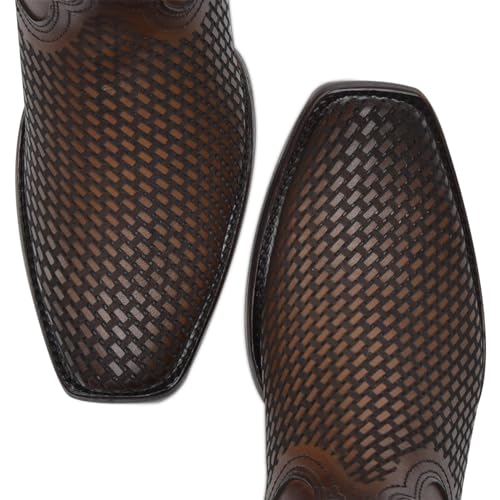 Image of Cuadra Men's Western Boot Genuine Bovine Leather Side Zip Honey | 1J2YRS