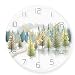 HPPSLT Mode Horloge Murale Salon Maison créative Moderne Minimaliste Horloge Chambre Silencieux Art Horloge-5