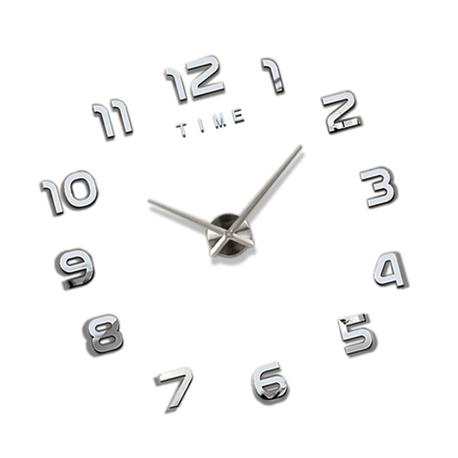 Grande horloge murale silencieuse pour stopper le bruit du tic-tac