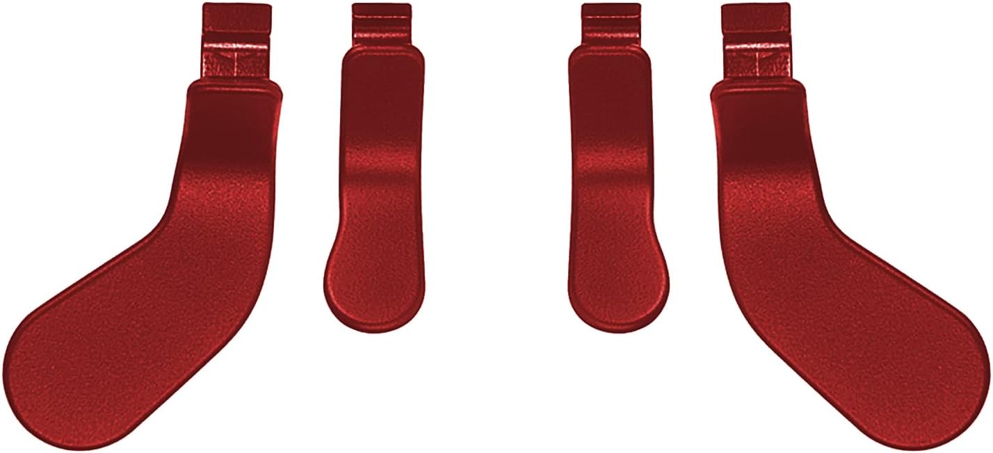Paddles for Xbox One Elite Series 2 - Accessories for Xbox Elite Controller Series 2 Core, Stainless Steel Replacement Part for Xbox One Elite Controller(Red)