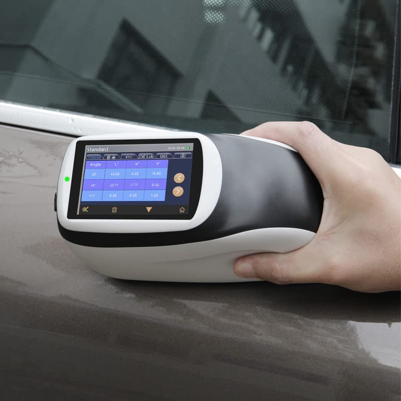 Spectrophotometer Multi-Angle Spectrum Analyzer Color Matching Instrument with Wavelength Range 400nm-700nm Measurement Range 0-600% Measuring Aperture Φ12mm