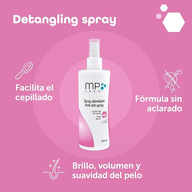 Foto 3 de 8 de MP Labo Spray desenredante con manteca de karité 200 ml - Perro y Gato