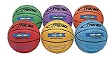 SportimeMax Junior Basketballs, 27 Inches, Multiple Colors, Set of 6