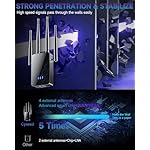 2025 Newest WiFi Extender Internet Booster, 10000 Sq.ft Long Range Repeater Wireless Routers Amplifier, Mesh Wi-Fi 80% Faster | Broader Than Ever, Support More Network Devices at Home, 1-Tap Setup - Image 2