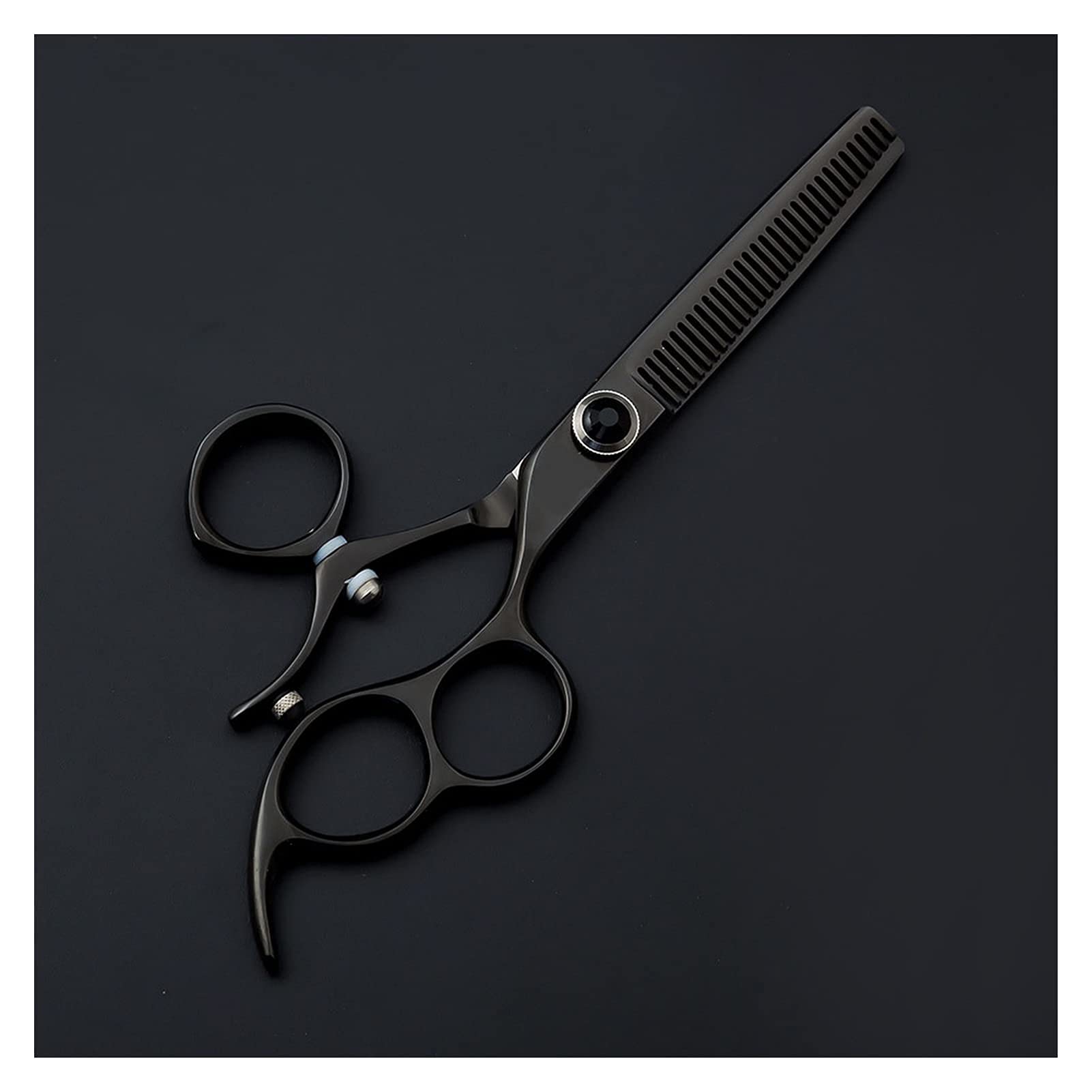 Ciseaux de coiffure ergonomiques 6,0 pouces pour désépaissir et couper sans fatigue