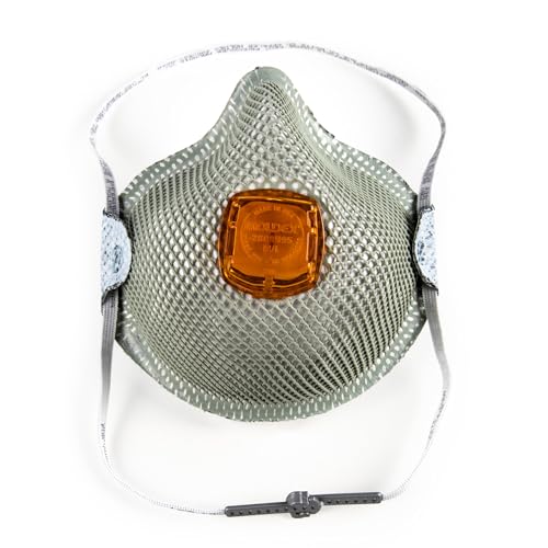 Moldex 2800N95 HandyStrap® Disposable Particulate Respirator Plus Nuisance Organic Vapors with Ventex® Valve, Size Medium/Large, NIOSH Approved