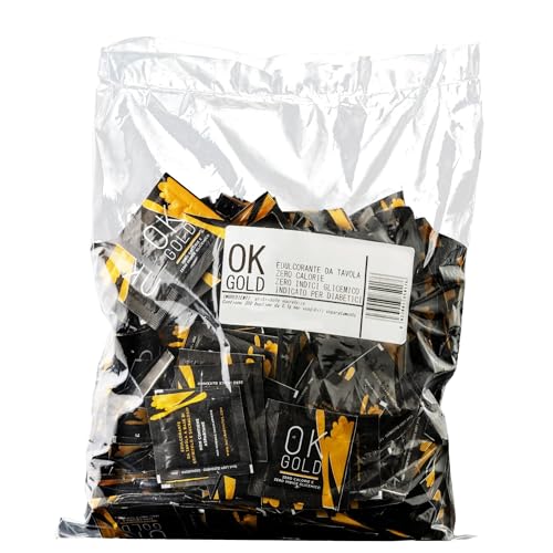 Ok Gold - Dolcificante Zero Calorie con Eritritolo e Sucralosio