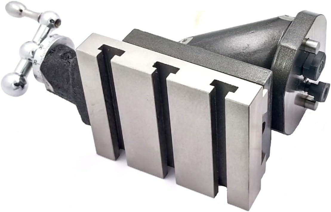 Buyohlic Swivel 2 Way Lathe Milling Vertical Slide for Lathe Super 7 ML7