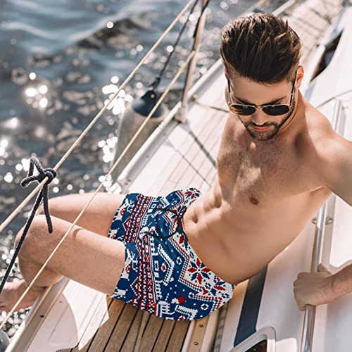 Maillots de bain hommes JDEZ short de plage respirant séchage rapide - 2
