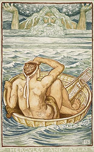 Peinture murale Walter Crane en toile murale abstraite haut de gamme