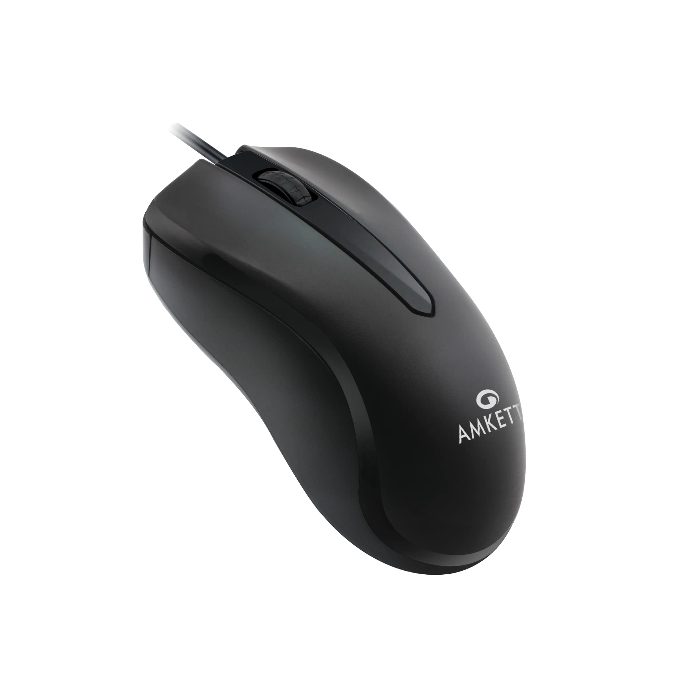 Amkette Kwik Pro 7 Wired Optical USB Mouse with 3 Buttons - Black (B08BZL4W47) Amazon Price History, Amazon Price Tracker