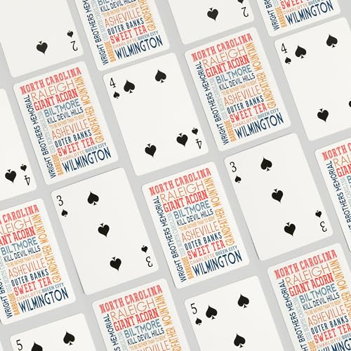 Baraja de Poker North Carolina, 52 Cartas miniatura 4