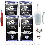Counteract DIYK-12 Do It Yourself Tire/Wheel Balancing Beads Kit - Off -Road, Medium/Heavy Duty Truck Tires, (4) 12oz DIY Bead Bags, (4) Valve Caps and Cores, (1) Core Remover, Injector Bottle