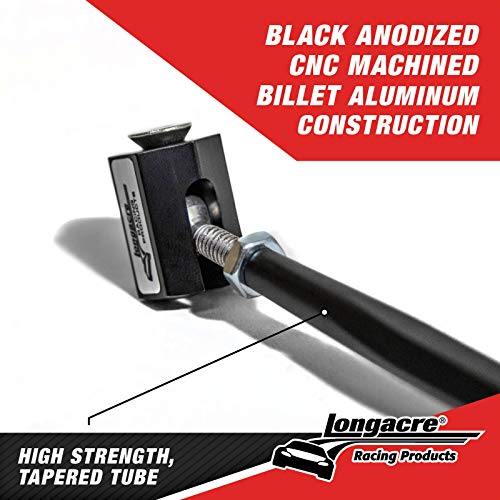 Longacre® 52-23708 Ultra Light Billet Spoiler Support, 8 In - Thumbnail 4