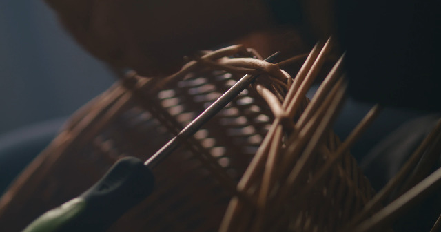 Cestino In Vimini Per Gatti E Cani E-wicker24 - Cuccia Naturale 60x46x48 Cm, Colore Crema/Beige - Foto 3