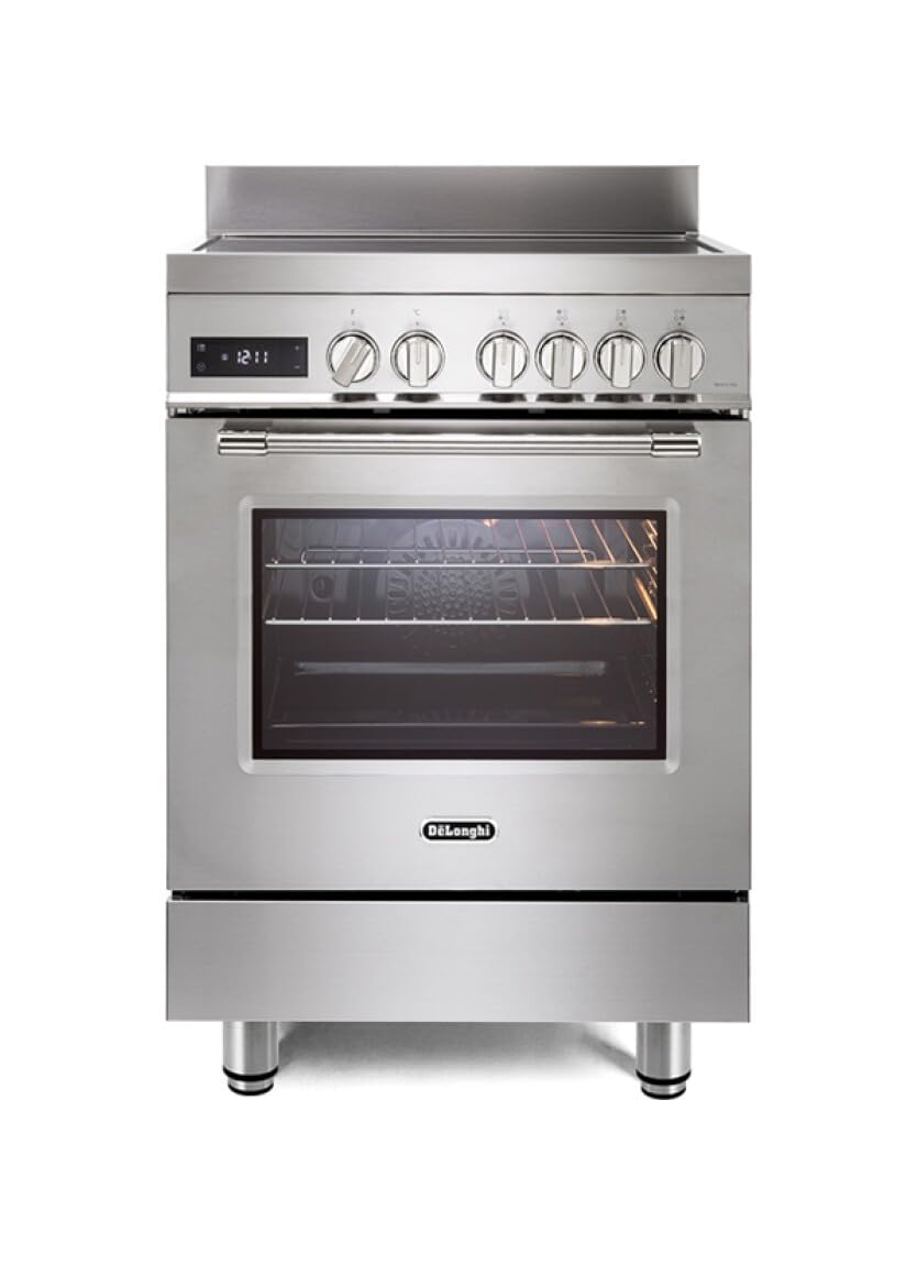 De'Longhi PRO 66 MXL IN Oven interior with racks and light