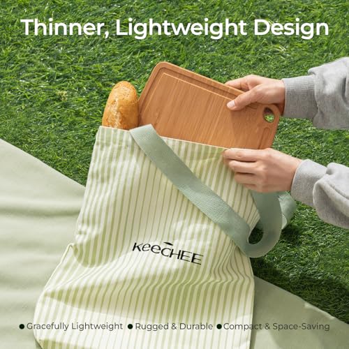 Keechee Dishwasher Safe Bamboo Cutting Board, Lightweight & Durable Wood Cutting Board, Reversible with Juice Groove, Easy to Store & Clean, Ideal Kitchen Gift for Home Cooks - image 9